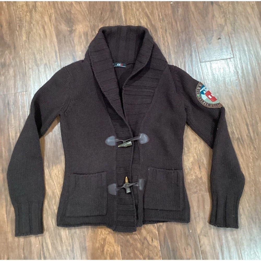 Iceberg Sweater Size Small Wool Brown Sweater